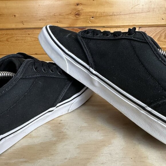Vans Off The Wall TB4R Sneaker Mens 8 Skate Shoes Lace Up Low Top Comfort Black - Picture 4 of 6